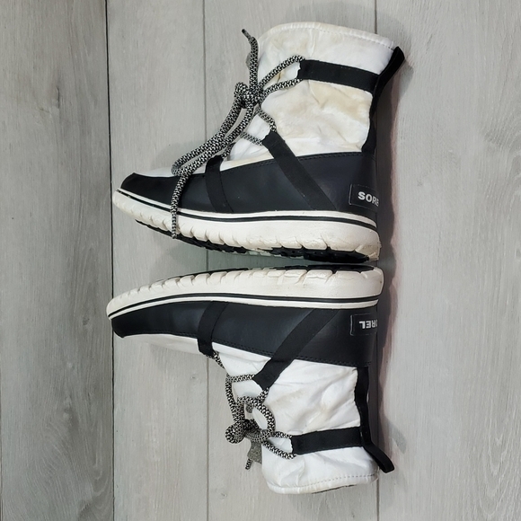 Sorel Women Outdoor Explorer Non Shell Waterproof Ankle Booties shoes sz7 - Picture 6 of 13